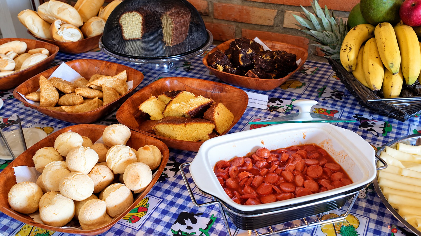 Mesa do café da manhã