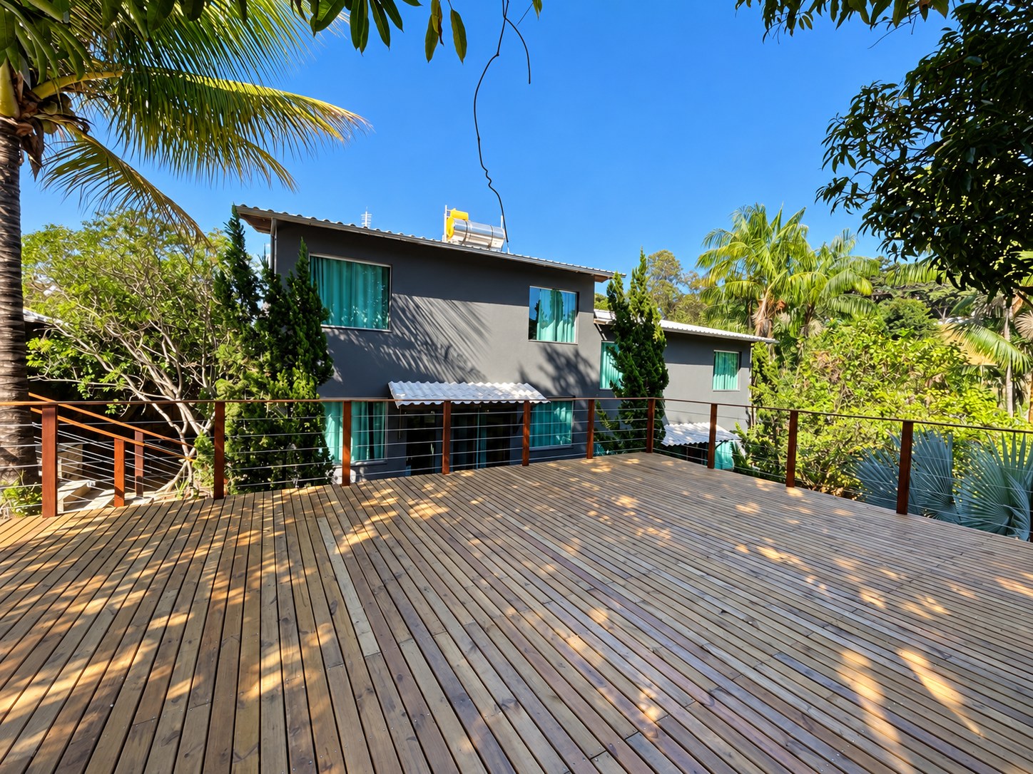 Deck de madeira